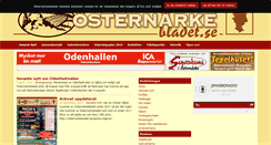 Desktop Screenshot of osternarkebladet.se